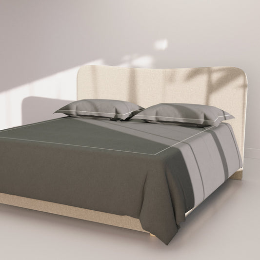 CONFINE Set Copripiumino - Antracite