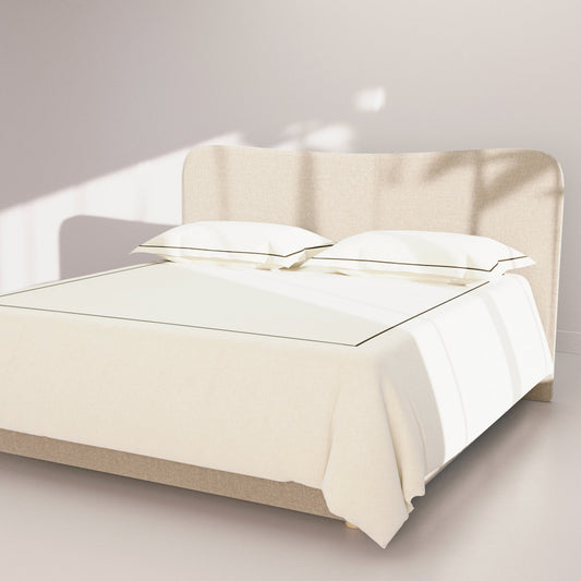 CONFINE Set Copripiumino - Latte