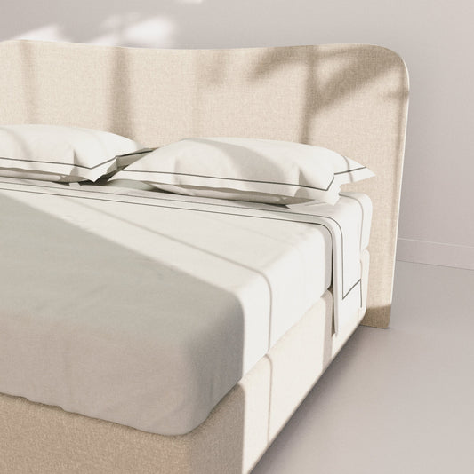 CONFINE Set Lenzuola - Madreperla