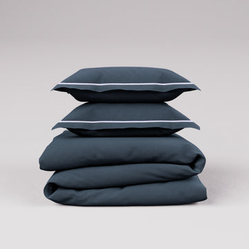 CONFINE Set Copripiumino - Ottanio