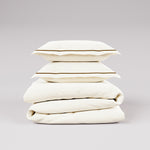 CONFINE Set Copripiumino - Latte