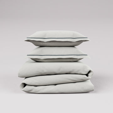 CONFINE Set Copripiumino - Ostrica