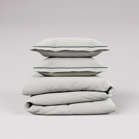 CONFINE Set Copripiumino - Ostrica