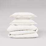 CONFINE Set Copripiumino - Naturale