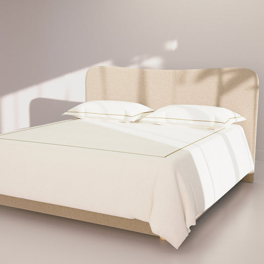 CONFINE Set Copripiumino - Naturale